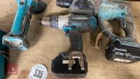 MAKITA TOOLS & CHARGER - 3