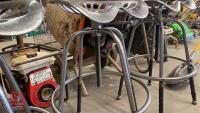 ADJUSTABLE TRACTOR SEAT STOOL - 2