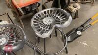 ADJUSTABLE TRACTOR SEAT STOOL