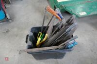 BOX OF ASSORTED TOOLS - 3