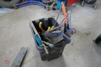 BOX OF ASSORTED TOOLS - 5