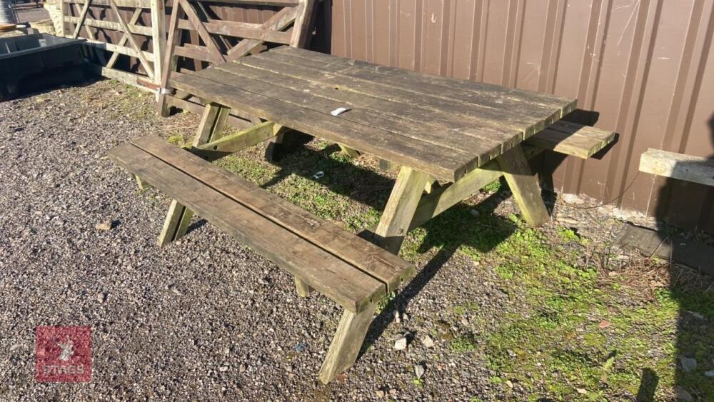 PICNIC BENCH 5FT 10