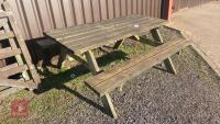 PICNIC BENCH 5FT 10 - 2