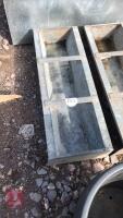 3' GALVANISED TROUGH