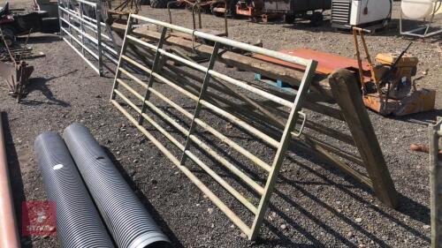 10' GALVANISED FIELD GATE