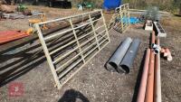 10' GALVANISED FIELD GATE - 2