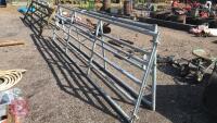 14' HEAVY DUTY GALVANISED YARD GATE