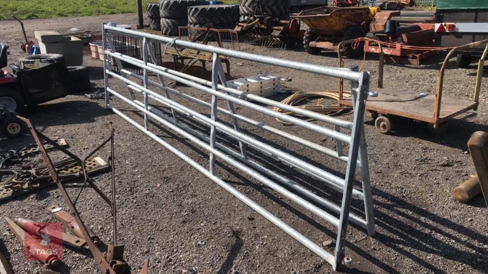 14' HEAVY DUTY GALVANISED YARD GATE