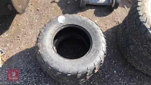 2 X 205/80-12 ATV TYRES