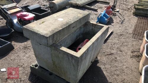 CONCRETE WATER TROUGH