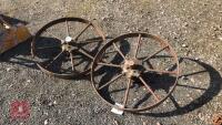 2 X EV TWOSE CART WHEELS - 2