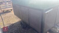 7FT X 4FT LIVESTOCK/TRANSPORT TRAILER - 4