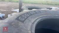 SET OF 4 TRACTOR TYRES - 8