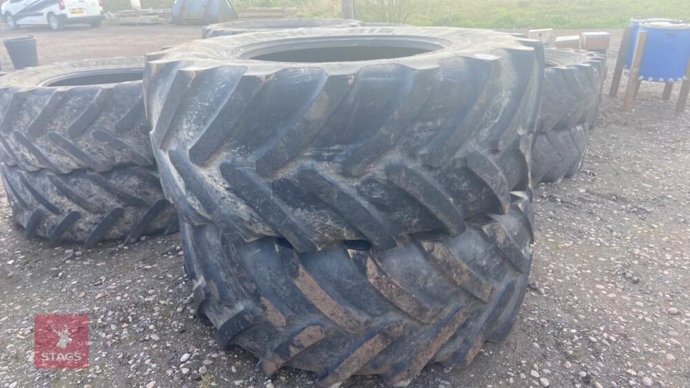 2 MICHELIN TRACTOR TYRES