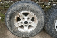 2 X 235/85 R16 WHEELS & TYRES - 4