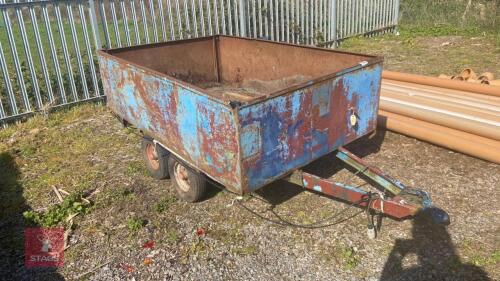 6' X 4' TWIN AXLE CAR TRAILER