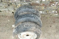 3 x 155/80 R13 WHEELS & TYRES - 2