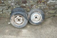 3 x 155/80 R13 WHEELS & TYRES - 3