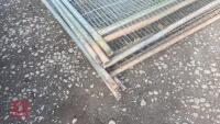 7 HERRAS FENCING PANELS - 3