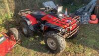 1986 HONDA BIG 4X 350TRX QUAD BIKE Starts, Runs & Drives - No V5 or Reg - Tidy condition for age - Tyre Tread 30-40\% all round - 3