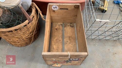 NEW ZEALAND APPLE CRATE