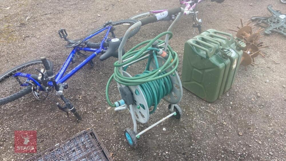 GARDEN HOSE & REEL