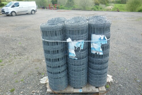 6 ROLLS OF 100M CATTLE STOCK WIRE