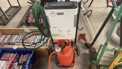 MOBILE GAS WATER HEATER