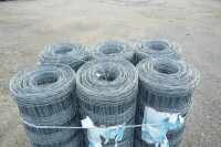 6 ROLLS OF 100M CATTLE STOCK WIRE - 3