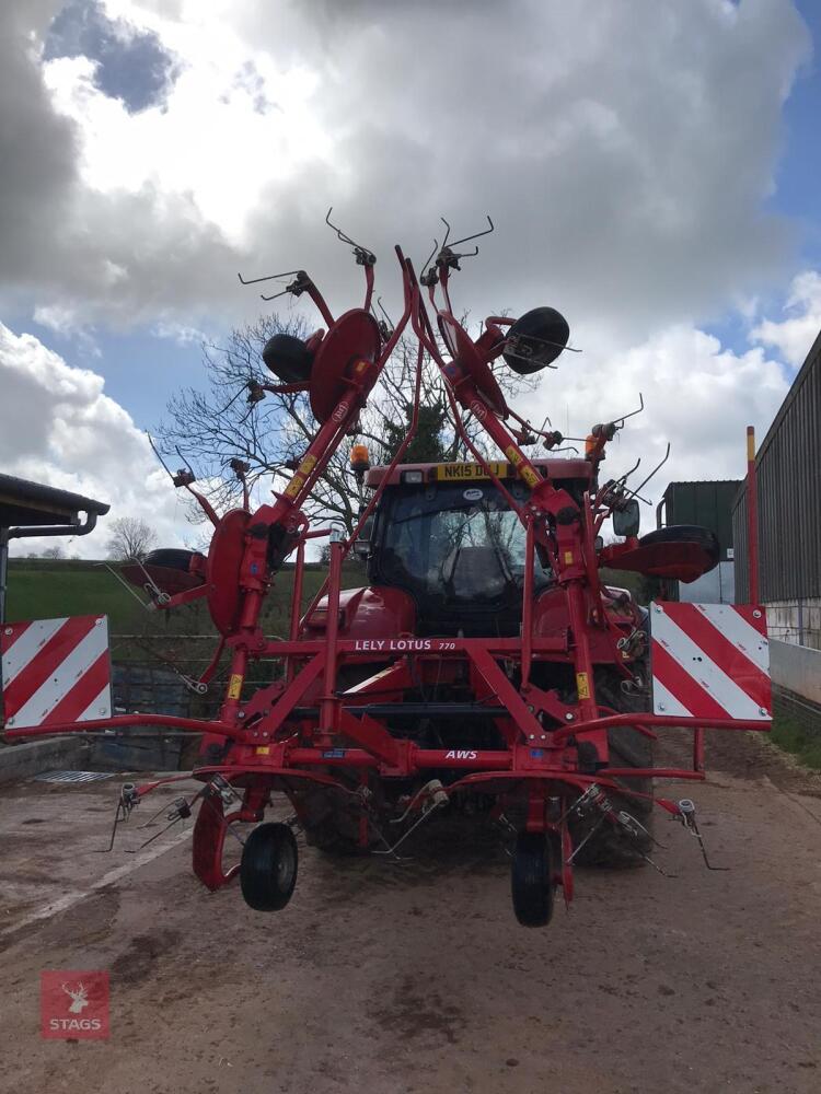 2013 LELY LOTUS 770 6 STAR TEDDER