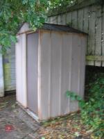 METAL GARDEN SHED - 2