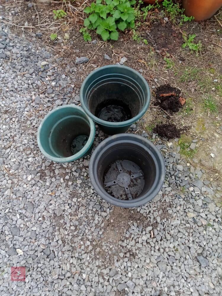 3 POTS OR PLANTERS