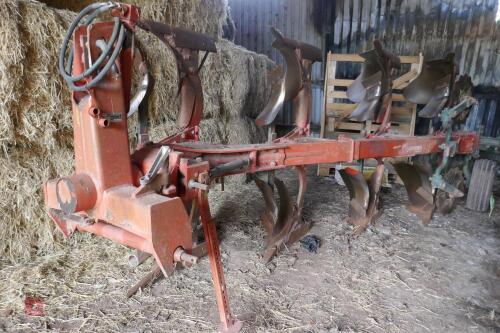 1999 VOGEL NOOT EUROMAT 4F REV PLOUGH