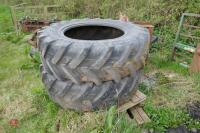 2 14.9 R28 FRONT TRACTOR TYRES - 7