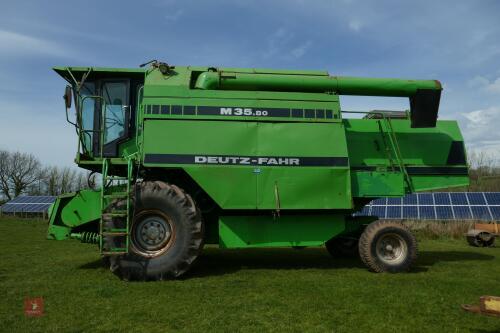 1991 DEUTZ FAHR M35.80 COMBINE