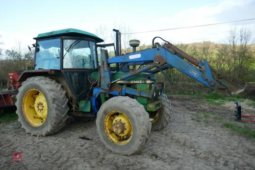 1986 JOHN DEERE 2140 4WD TRACTOR