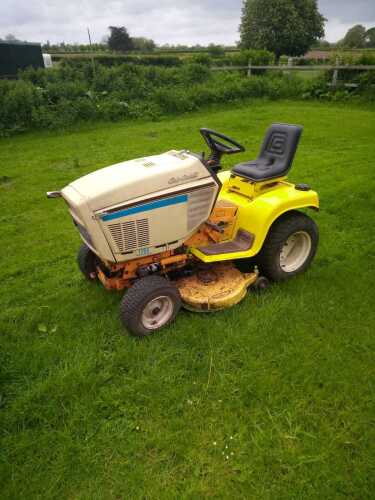 CUB CADET DIESEL RIDE ON LAWN MOWER