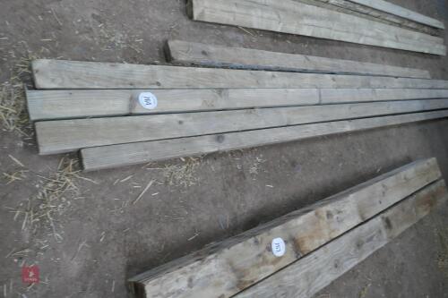 5 MIXED LENGTHS OF TIMBER