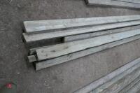 7 WOODEN HALF RAILS - 3