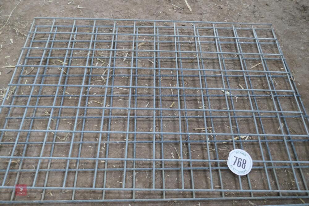 3 LENGTHS OF 5MM WELD MESH