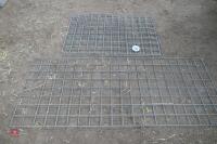 3 LENGTHS OF 5MM WELD MESH - 3