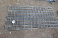 3 LENGTHS OF 5MM WELD MESH - 2