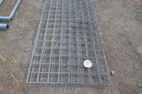 3 LENGTHS OF 5MM WELD MESH - 4