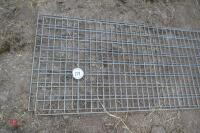 2 LENGTHS OF 5MM WELD MESH - 2