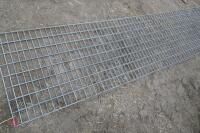 2 LENGTHS OF 5MM WELD MESH - 3