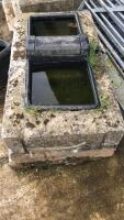 5 PLASTIC WATER TROUGHS - 2