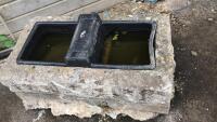 5 PLASTIC WATER TROUGHS - 3