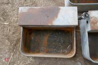 3 FISHER GALVANISED 3 GALLON WATER TROUG - 5