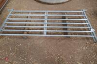 2 X 6' GALVANISED SHEEP HURDLES - 4