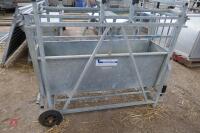 BATEMAN GALVANISED MOBILE LAMB WEIGHER - 5